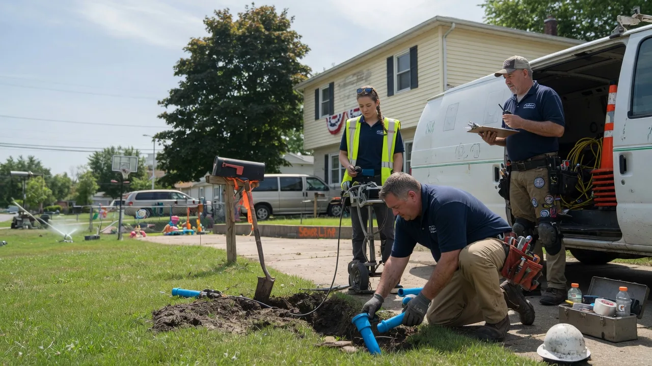 Slab Leak Repair in Girard, OH near me